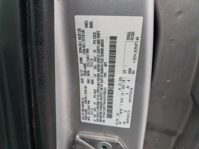 Photo 12 VIN: 1FMCU0F70HUD15533 - FORD ESCAPE S 