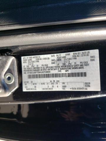 Photo 9 VIN: 1FMCU0F70HUD72900 - FORD ESCAPE S 