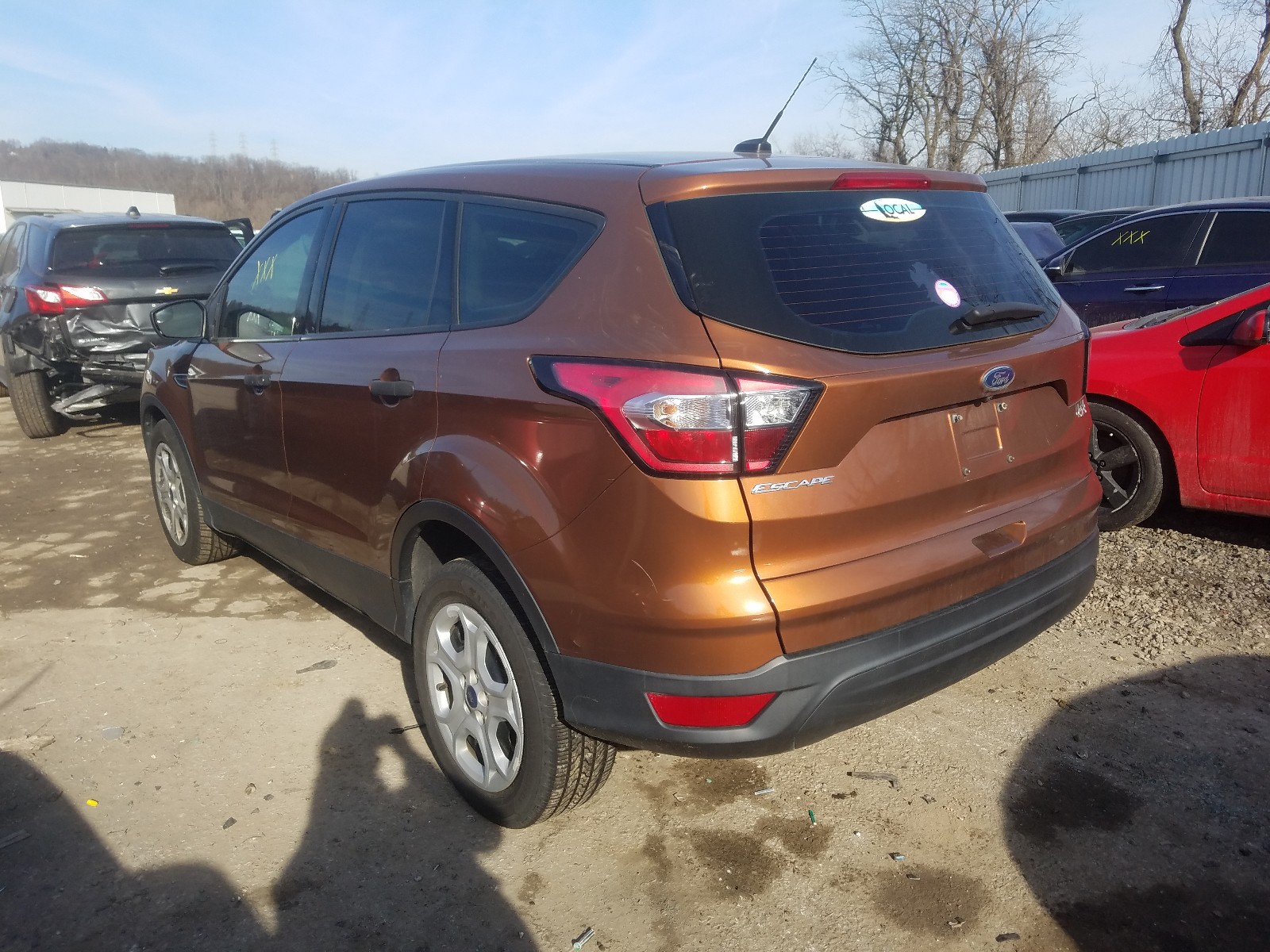 Photo 2 VIN: 1FMCU0F70HUE01831 - FORD ESCAPE S 