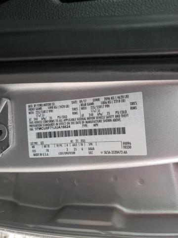 Photo 9 VIN: 1FMCU0F71JUA16624 - FORD ESCAPE 