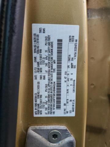 Photo 12 VIN: 1FMCU0F72EUB96024 - FORD ESCAPE S 