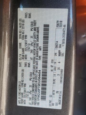 Photo 12 VIN: 1FMCU0F72EUD64454 - FORD ESCAPE S 