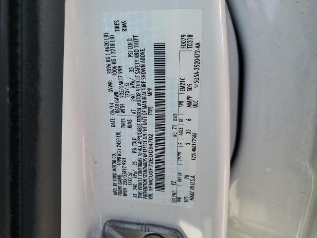 Photo 12 VIN: 1FMCU0F72EUD94702 - FORD ESCAPE S 