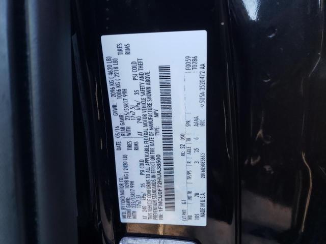 Photo 11 VIN: 1FMCU0F72HUA38500 - FORD ESCAPE S 