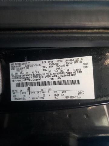 Photo 9 VIN: 1FMCU0F73EUC55985 - FORD ESCAPE S 