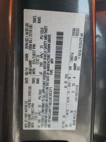 Photo 12 VIN: 1FMCU0F73EUE35371 - FORD ESCAPE S 