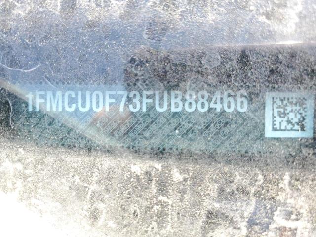 Photo 9 VIN: 1FMCU0F73FUB88466 - FORD ESCAPE S 