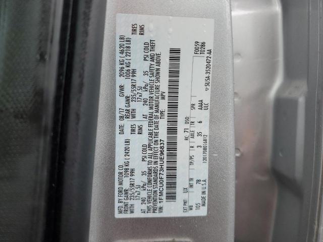 Photo 13 VIN: 1FMCU0F73HUE96837 - FORD ESCAPE S 