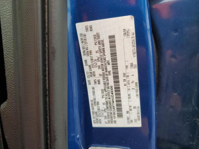 Photo 12 VIN: 1FMCU0F74HUD49300 - FORD ESCAPE S 