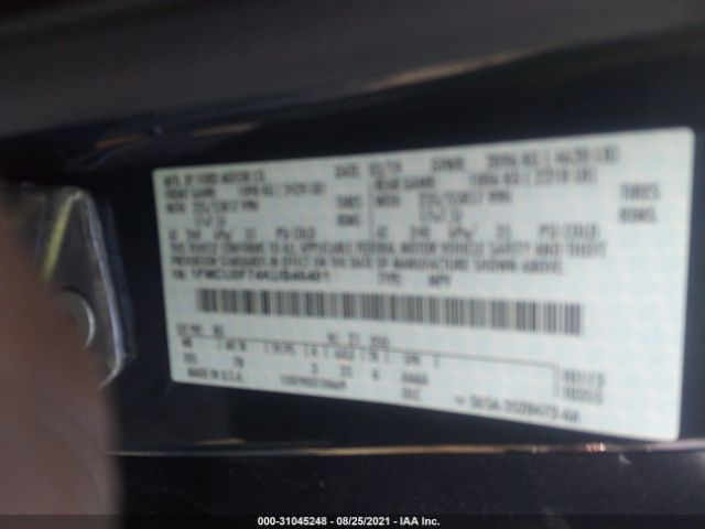 Photo 8 VIN: 1FMCU0F74KUB46401 - FORD ESCAPE 