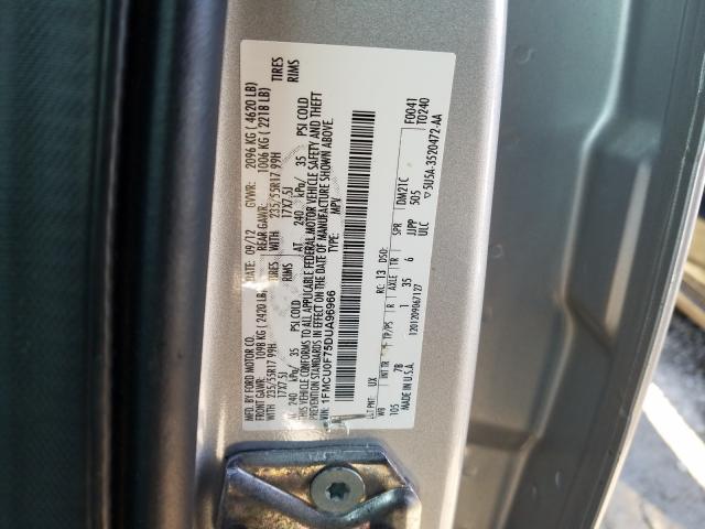 Photo 9 VIN: 1FMCU0F75DUA96966 - FORD ESCAPE S 