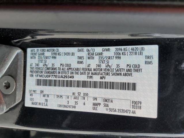 Photo 13 VIN: 1FMCU0F77EUA29349 - FORD ESCAPE 