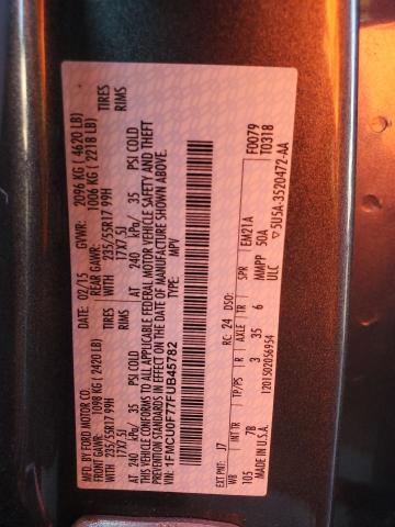 Photo 12 VIN: 1FMCU0F77FUB45782 - FORD ESCAPE S 