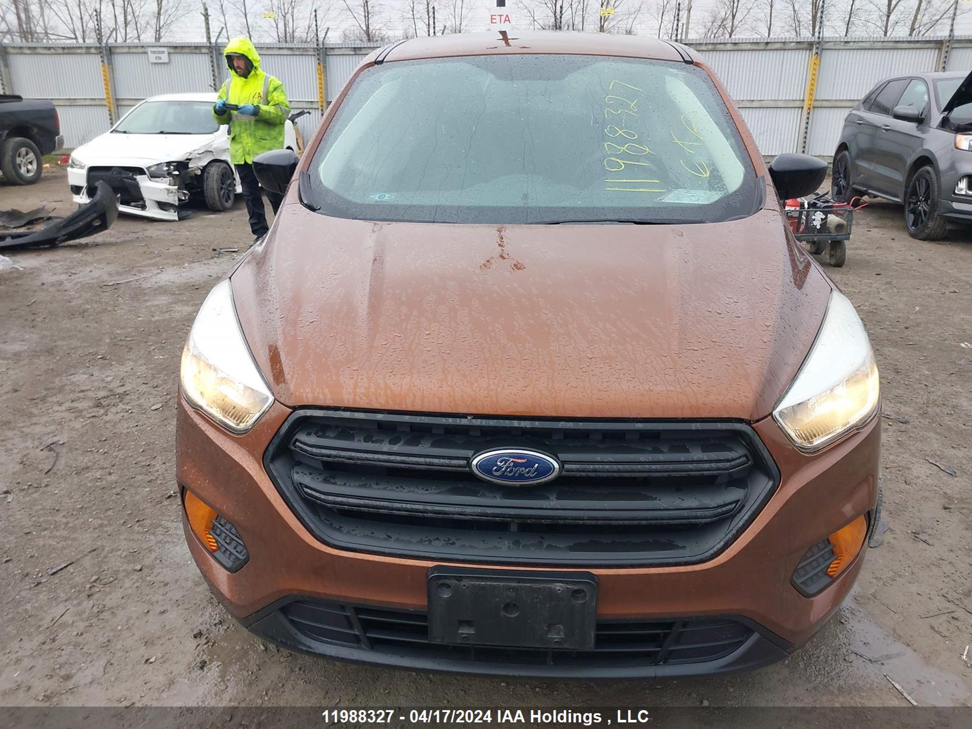 Photo 11 VIN: 1FMCU0F77HUD01435 - FORD ESCAPE 