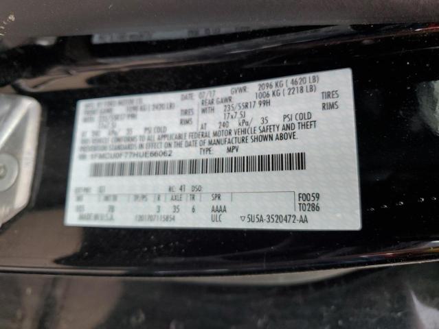 Photo 13 VIN: 1FMCU0F77HUE66062 - FORD ESCAPE S 