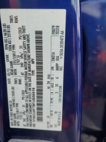 Photo 12 VIN: 1FMCU0F78FUB56919 - FORD ESCAPE S 
