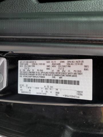 Photo 11 VIN: 1FMCU0F78HUC70860 - FORD ESCAPE 