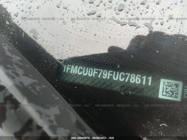 Photo 8 VIN: 1FMCU0F79FUC78611 - FORD ESCAPE 