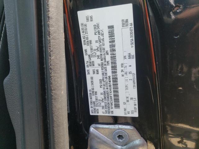 Photo 9 VIN: 1FMCU0F7XHUB74096 - FORD ESCAPE S 