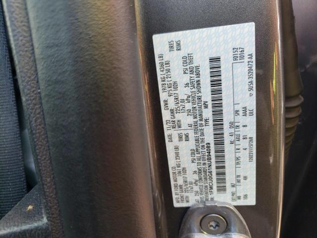 Photo 12 VIN: 1FMCU0G61NUB94089 - FORD ESCAPE SE 