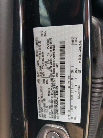 Photo 12 VIN: 1FMCU0G63NUA86024 - FORD ESCAPE SE 