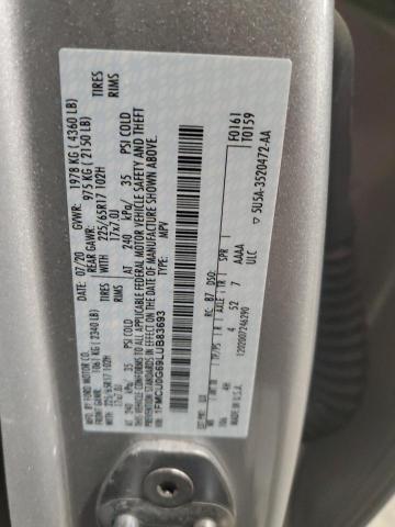 Photo 12 VIN: 1FMCU0G69LUB83693 - FORD ESCAPE SE 