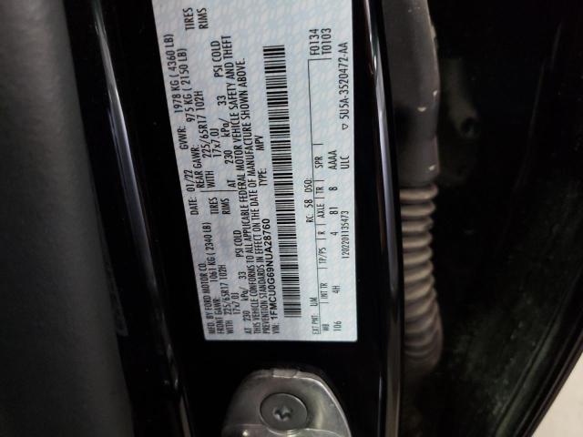 Photo 9 VIN: 1FMCU0G69NUA28760 - FORD ESCAPE SE 