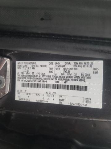 Photo 9 VIN: 1FMCU0G70FUA21903 - FORD ESCAPE SE 