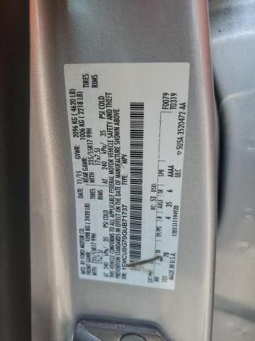 Photo 12 VIN: 1FMCU0G70GUB71737 - FORD ESCAPE SE 