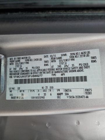 Photo 11 VIN: 1FMCU0G72FUB88277 - FORD ESCAPE 