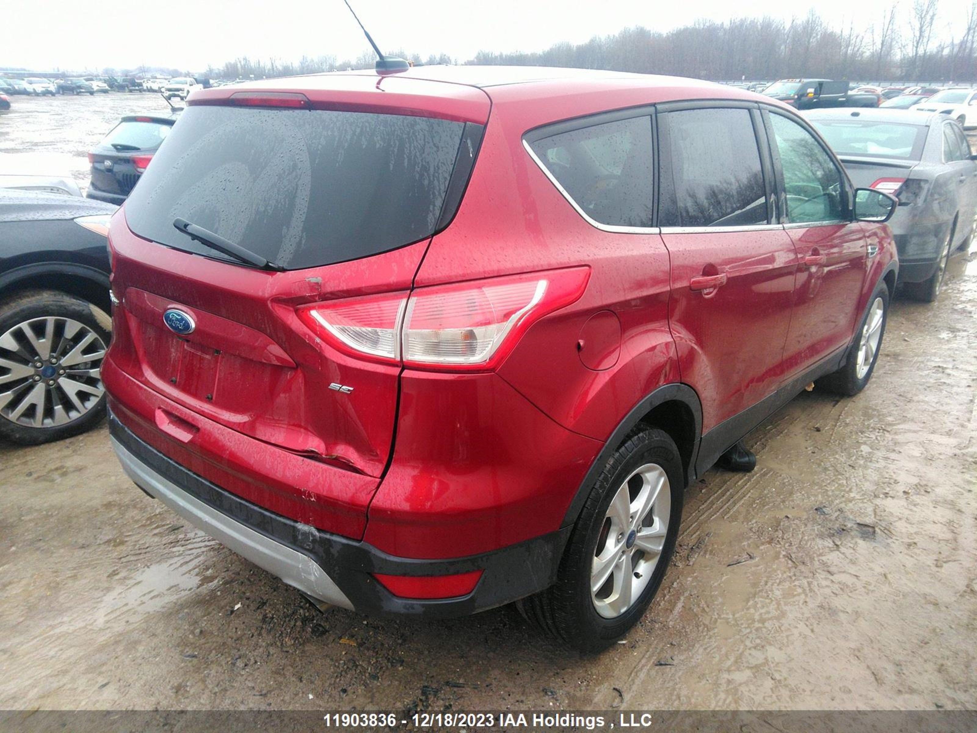 Photo 3 VIN: 1FMCU0G74FUC09601 - FORD ESCAPE 