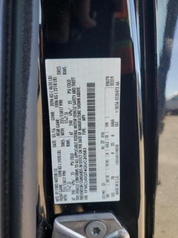 Photo 12 VIN: 1FMCU0G74GUC20583 - FORD ESCAPE SE 