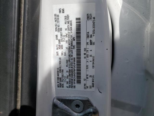 Photo 11 VIN: 1FMCU0G76FUC41868 - FORD ESCAPE SE 