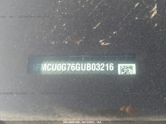 Photo 8 VIN: 1FMCU0G76GUB03216 - FORD ESCAPE 