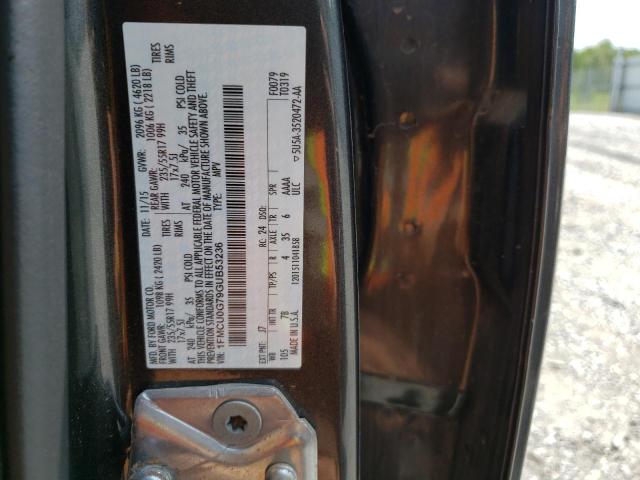 Photo 9 VIN: 1FMCU0G79GUB53236 - FORD ESCAPE SE 