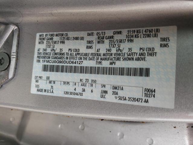 Photo 11 VIN: 1FMCU0G90DUD64127 - FORD ESCAPE SE 