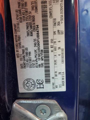 Photo 11 VIN: 1FMCU0G90FUB84794 - FORD ESCAPE SE 