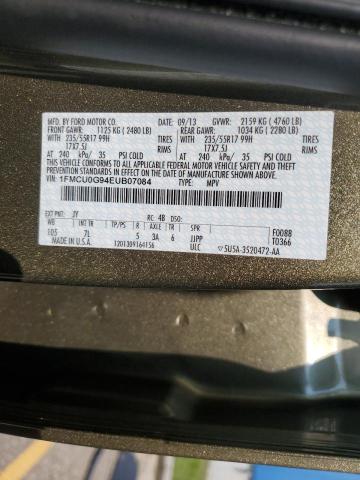 Photo 12 VIN: 1FMCU0G94EUB07084 - FORD ESCAPE SE 