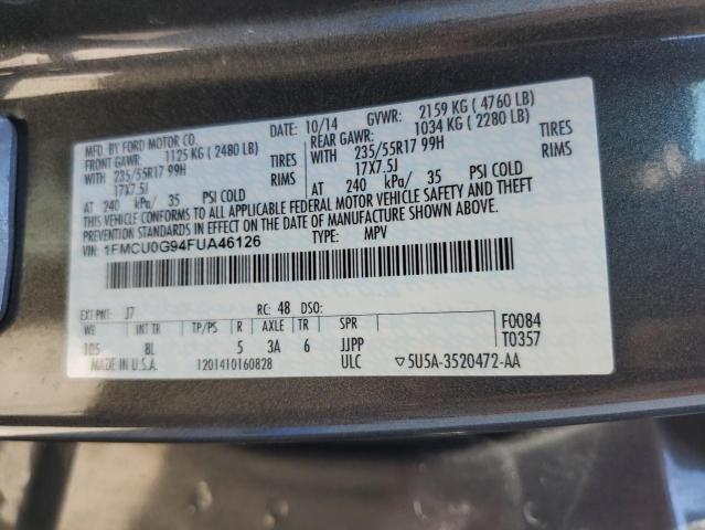 Photo 12 VIN: 1FMCU0G94FUA46126 - FORD ESCAPE 