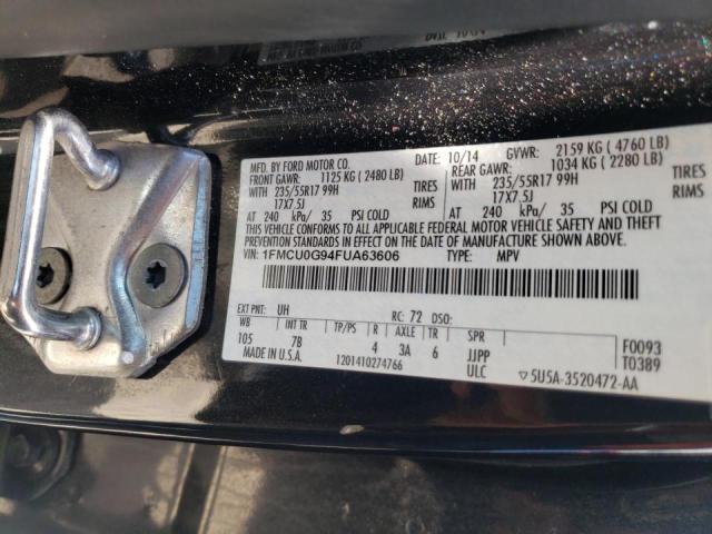 Photo 9 VIN: 1FMCU0G94FUA63606 - FORD ESCAPE SE 