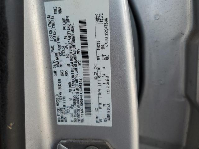 Photo 13 VIN: 1FMCU0G94FUC56242 - FORD ESCAPE SE 