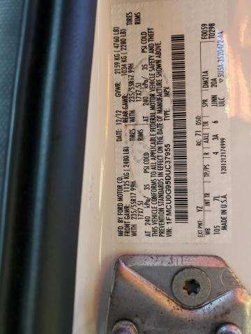 Photo 9 VIN: 1FMCU0G95DUC37955 - FORD ESCAPE SE 