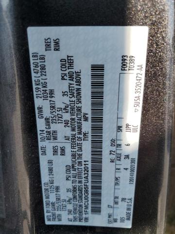 Photo 11 VIN: 1FMCU0G95FUA32011 - FORD ESCAPE SE 