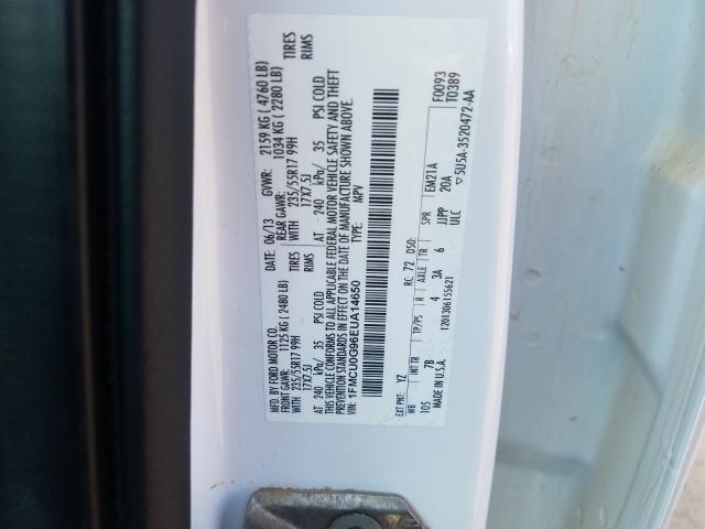 Photo 9 VIN: 1FMCU0G96EUA14650 - FORD ESCAPE SE 