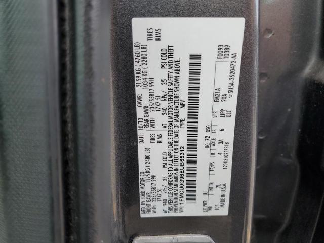 Photo 12 VIN: 1FMCU0G96EUB65312 - FORD ESCAPE SE 