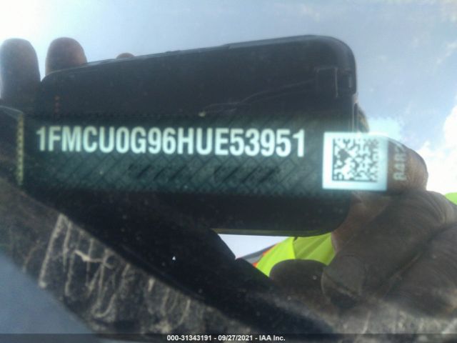 Photo 8 VIN: 1FMCU0G96HUE53951 - FORD ESCAPE 