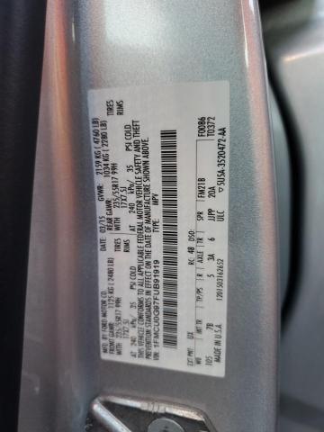 Photo 12 VIN: 1FMCU0G97FUB91919 - FORD ESCAPE SE 