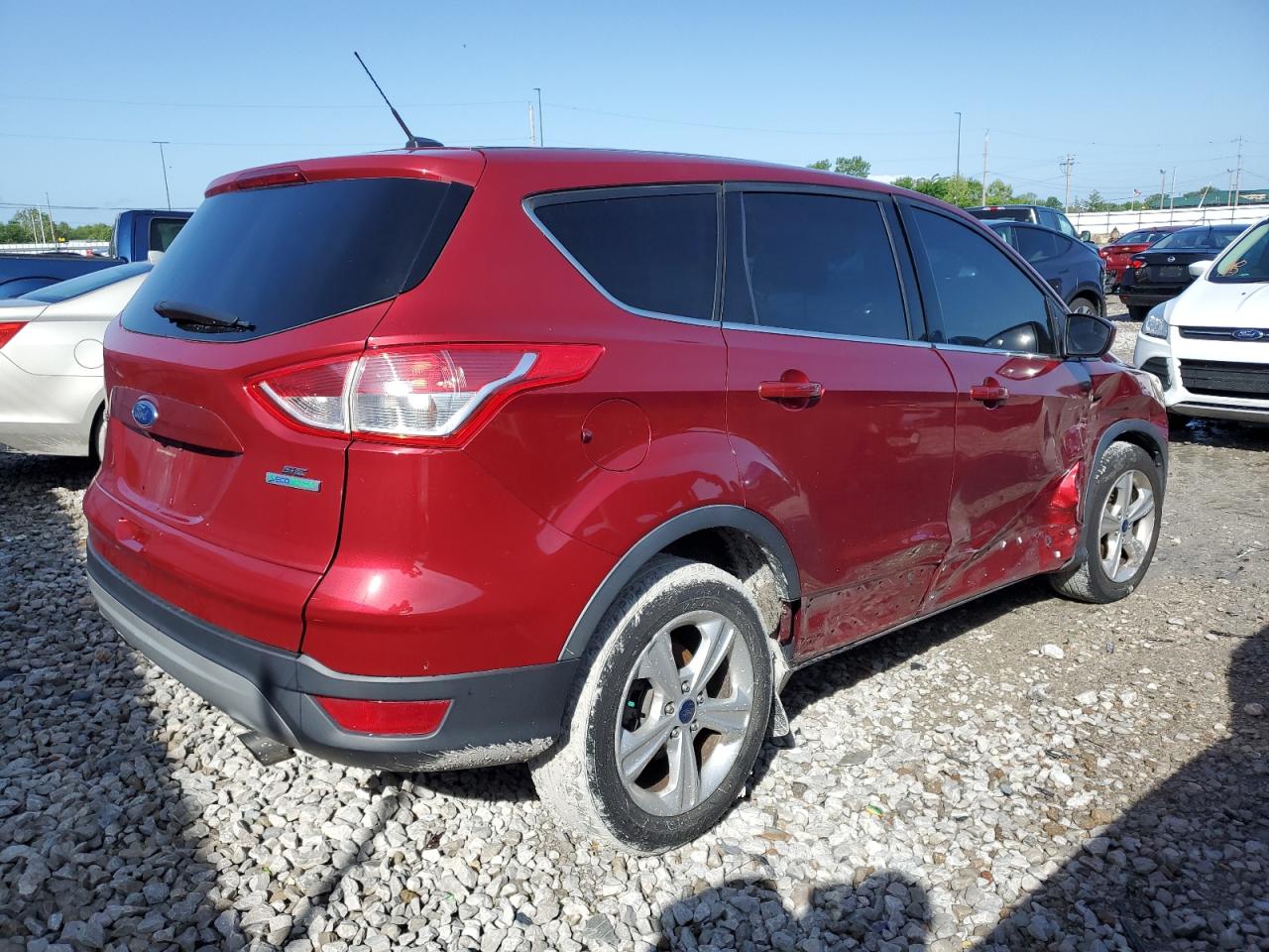 Photo 2 VIN: 1FMCU0G99EUE57407 - FORD ESCAPE 