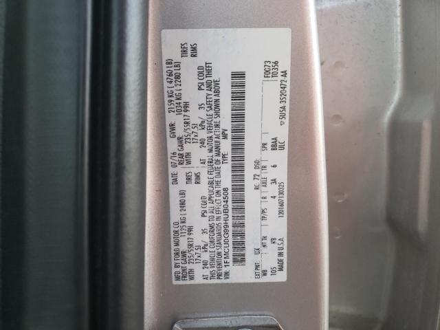 Photo 13 VIN: 1FMCU0G99HUB04508 - FORD ESCAPE 