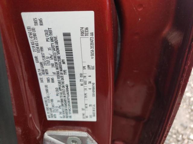 Photo 9 VIN: 1FMCU0G9XFUA09940 - FORD ESCAPE SE 